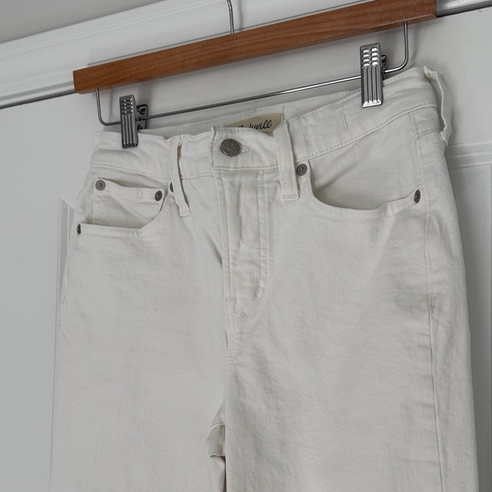 Madewell Perfect Vintage Jean in White